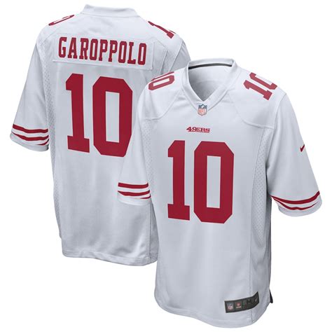 Nike Jimmy Garoppolo San Francisco 49ers White Game Jersey-