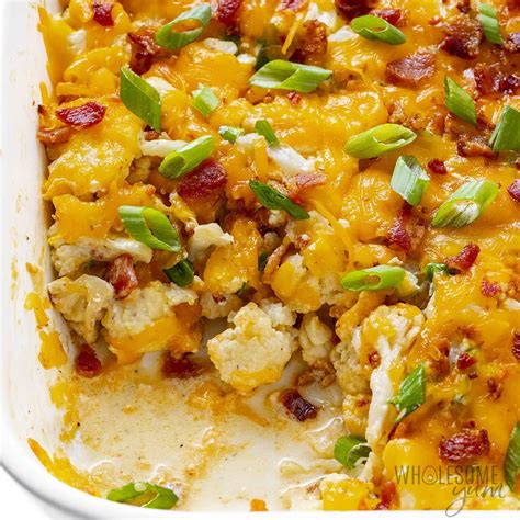 Cheesy Cauliflower Casserole (30 Minutes!) - Story Telling Co