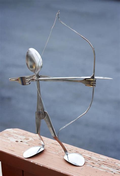 Enfeites para Cozinha: 55 Ideias e Fotos Perfeitas | Cutlery art, Welding art, Spoon art