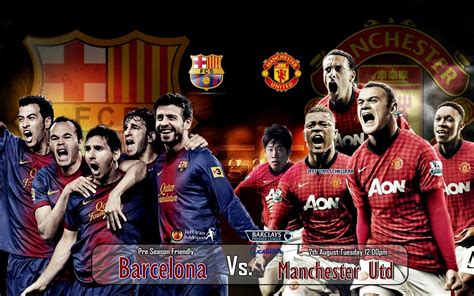 Barcelona vs Manchester United 2012-2013 | Wallpup.com