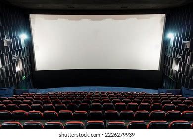 Empty Movie Theater Movie Screen Stock Photo 2226279939 | Shutterstock