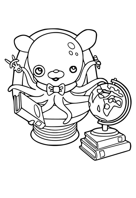 Free Printable Octonauts Octopus Coloring Page for Adults and Kids ...