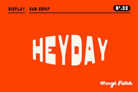 HeyDay Font by Kailey Sullivan on Dribbble