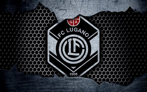 Lugano logo, Swiss Super League, soccer, football club, Switzerland, grunge, HD wallpaper | Peakpx