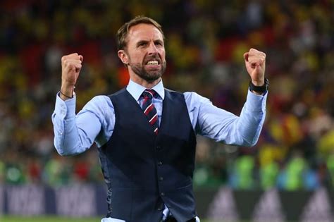 Gareth Southgate's waistcoat is a fashionable hit among England football fans - Mirror Online