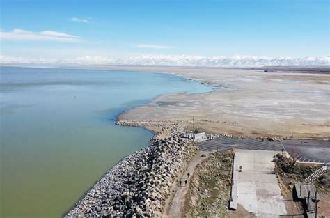 Video Shows Great Salt Lake Water Levels as Utah Hit With Heavy Snowpack