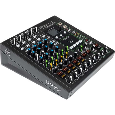 Mackie ONYX8 Premium Analog Audio Mixer with Multi-Track USB - 8-Channel