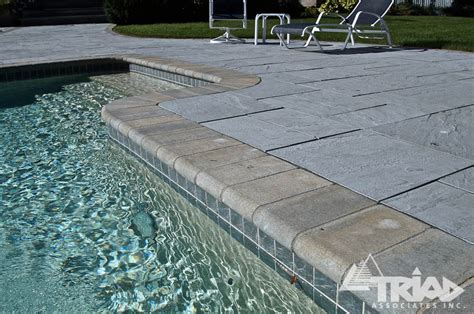 Pool Coping Installation to Compliment Your Hardscape | Triad Associates | Concrete swimming ...