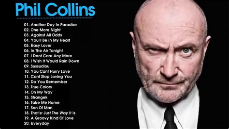 Best Songs Of Phil Collins 2020 - Phil Collins Greatest Hits Full Album - YouTube