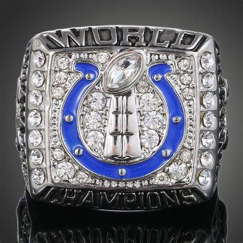 2006 Indianapolis Colts Super Bowl Sports Championship Replica Team Ring | Super bowl rings ...