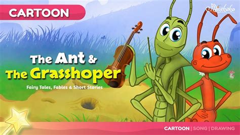 The Ant and the Grasshopper Bedtime Stories for Kids in English - Uohere