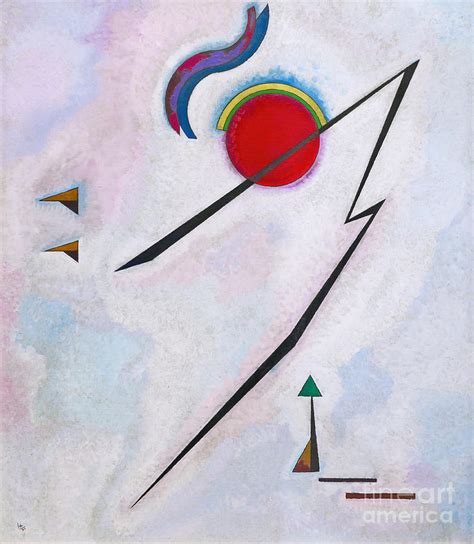 Angular Line By Wassily Kandinsky Photograph by Roberto Morgenthaler