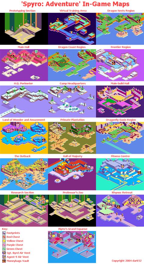 Spyro Season Of Ice Maps