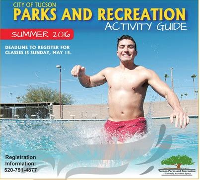 Arizona Families: Tucson Parks and Recreation’s Activity Guide Summer 2016