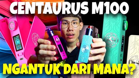 Mod Single Battery Terbaik 2023 ? || Centaurus M100 by LostVape - YouTube