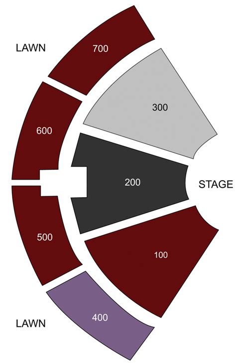 Freedom Hill Amphitheater, Sterling Heights, MI - Seating Chart & Stage ...