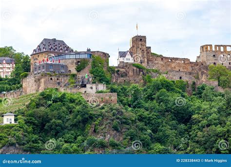 Rhine river editorial stock photo. Image of historic - 228338443