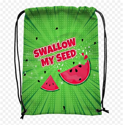 Swallow My Seed Bag - Uv Girly Emoji,Swallow Emoji - Free Emoji PNG ...