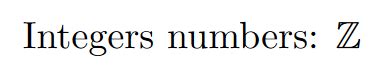 How To Write The Integer Number Symbol In LaTeX? 2024