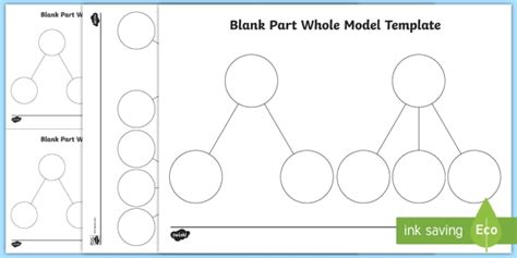 Part Whole Blank Model Template - shanghai maths, singapore