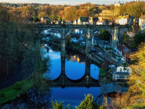 Knaresborough Viaduct stock image. Image of landmark - 239914605