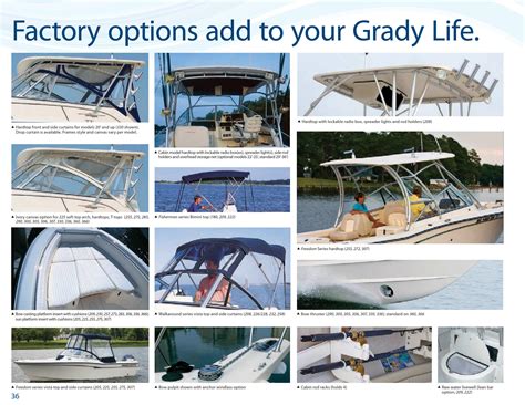 Grady White® all-boats, 2011: Factory-Options-Page-1-from-Catalog image ...