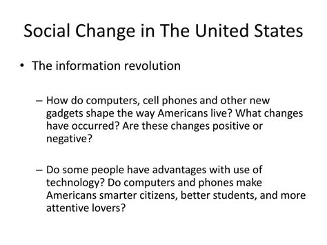 PPT - Social Change PowerPoint Presentation, free download - ID:2732108