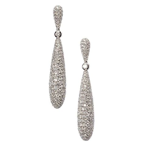 de Grisogono Diamond Drop Earrings at 1stDibs