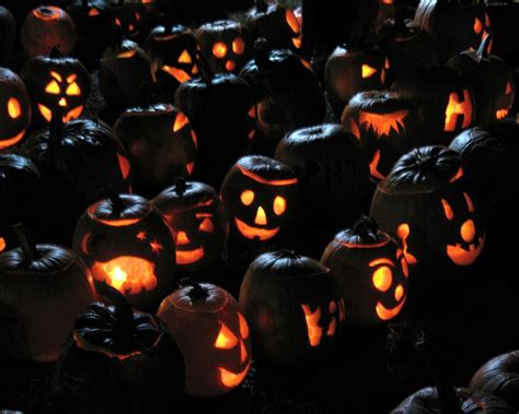 halloween, pumpkins, jacks lanterns Wallpaper, HD Holidays 4K Wallpapers, Images, Photos and ...