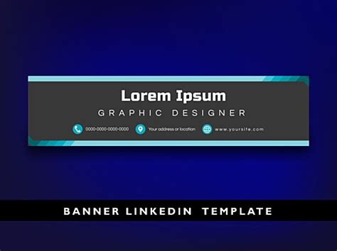 Banner Linkedin Cover Design Vol 77 Vector Template Download on Pngtree