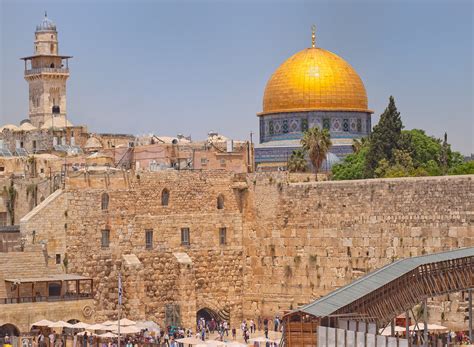 Dome of The Rock and Western Wall, Temple Mount, Jerusalem… | Flickr