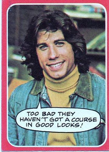 Trading card - welcome back Kotter - John Travolta #28 1976 | Welcome back kotter, John travolta ...