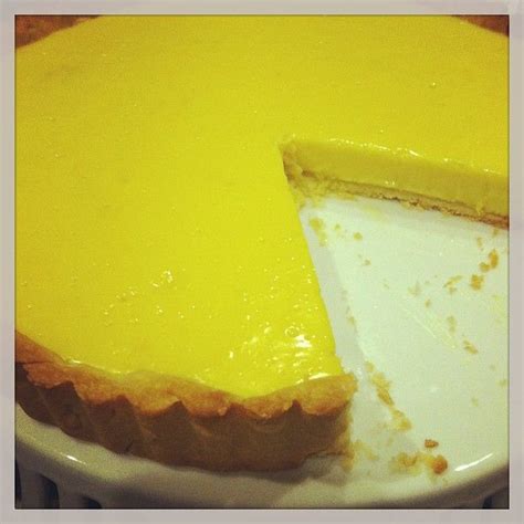 Lemon Cream Tart Recipe from Jackies Christmas Gift Baking Book