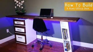 diy office desk plans - Woodworking Challenge