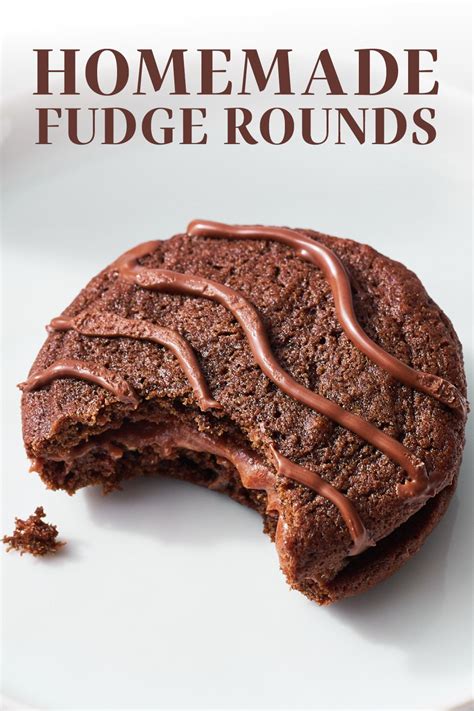 Homemade Fudge Rounds - Handle the Heat