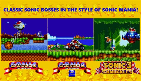 Classic Sonic Bosses in the style of Sonic Mania by Rythehero2000 on DeviantArt