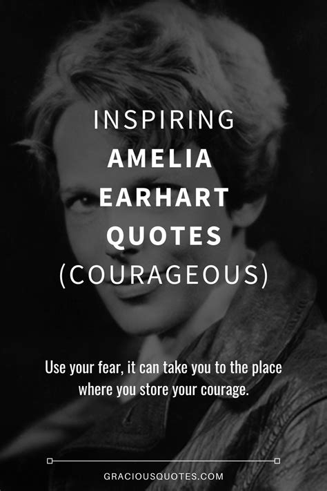 52 Inspiring Amelia Earhart Quotes (COURAGEOUS) | Amelia earhart ...