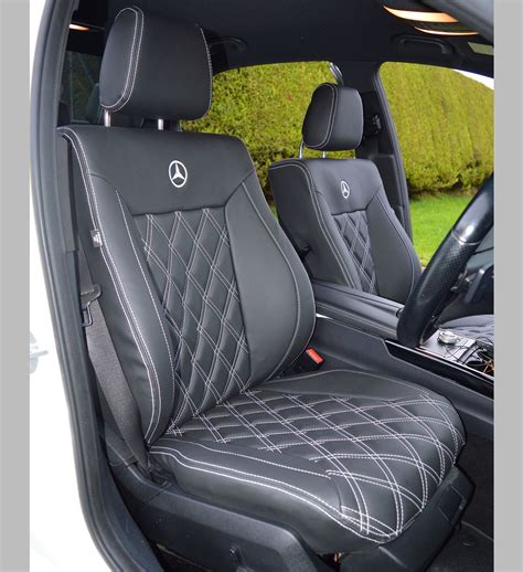 Mercedes E Class W212 AMG Tailored Diamond Quilted Car Seat Covers 2010 ...