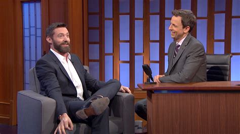 Watch Late Night with Seth Meyers Interview: Hugh Jackman Interview, Pt ...