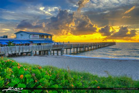 Lake Worth Beach Sunrise Benny’s on the Beach | HDR Photography by ...