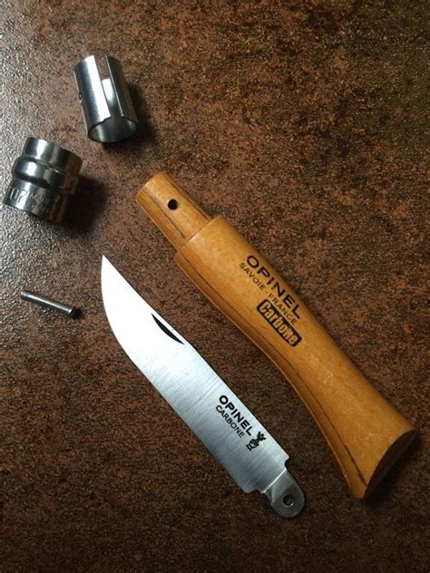 Opinel Modification Tutorial | Opinel, Opinel knife, Knife