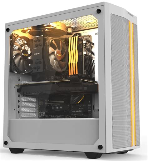 Be Quiet! Pure Base 500DX White ATX Mid- Tower ARGB - Versus Gamers