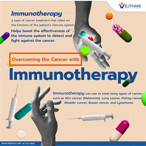 Overcoming the Cancer with Immunotherapy - Vejthani Hospital