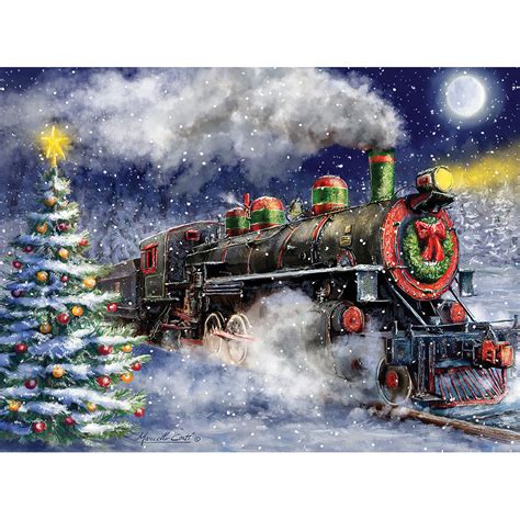 Express Train To Christmas 1000 Piece Jigsaw Puzzle | Bits and Pieces