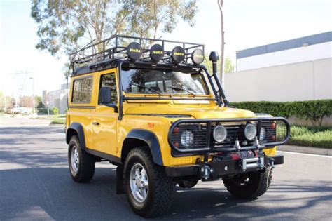 1994 Land Rover Defender 90 D90 D-90 in Yellow for sale - Land Rover Defender 1994 for sale in ...