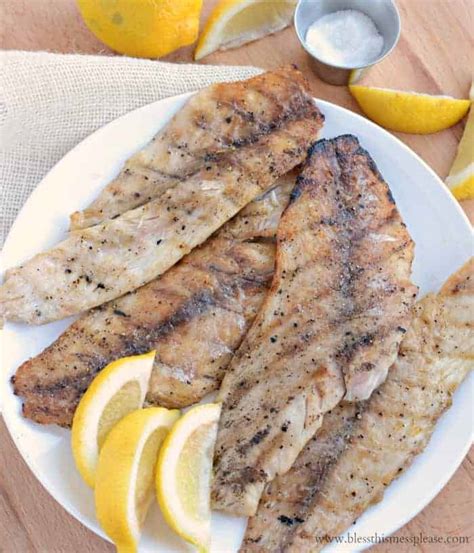 Grilled Fish Recipe | Bless This Mess Please