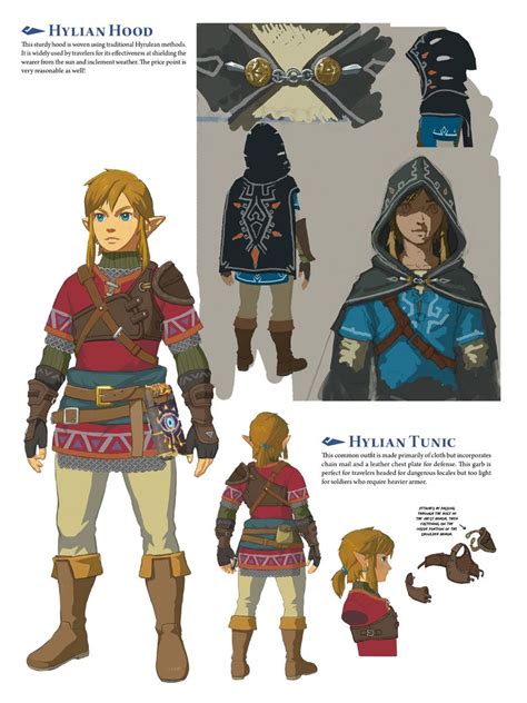 Link classic armor sets art the legend of zelda breath of the wild art gallery – Artofit