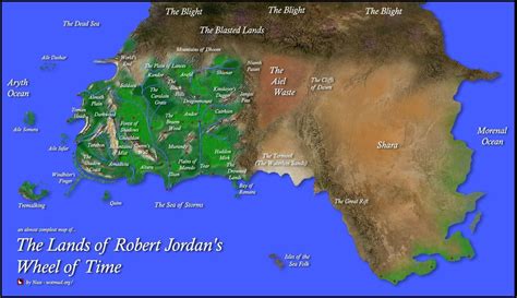 Wheel Of Time World Map – Map Of The Usa With State Names