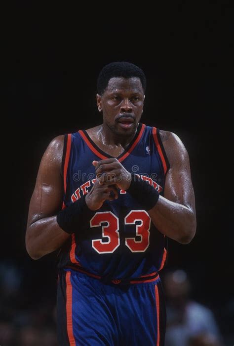 Patrick Ewing New York Knicks Editorial Stock Image - Image of game ...