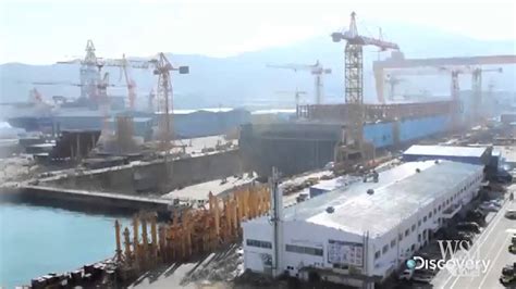 Time Lapse Video of Cargo Vessel Construction - YouTube